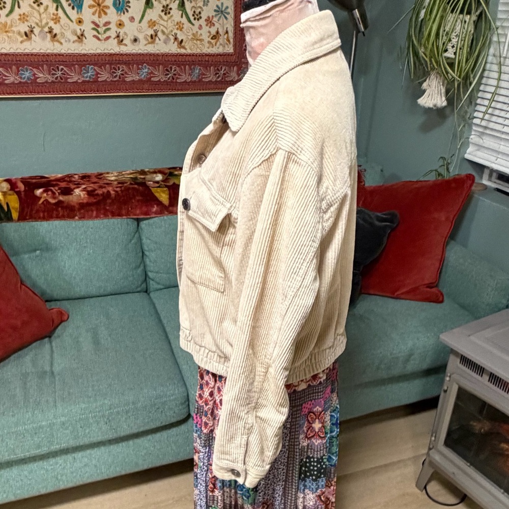 Pacific Republic Pull&Bear Corduroy Light Beige C… - image 6